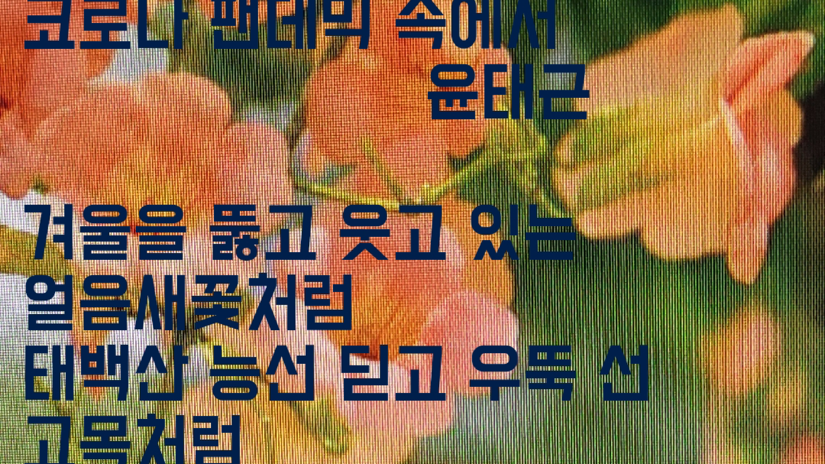 코로나 팬데믹 속에서